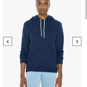 American apparel Xxs hoodie navy blue